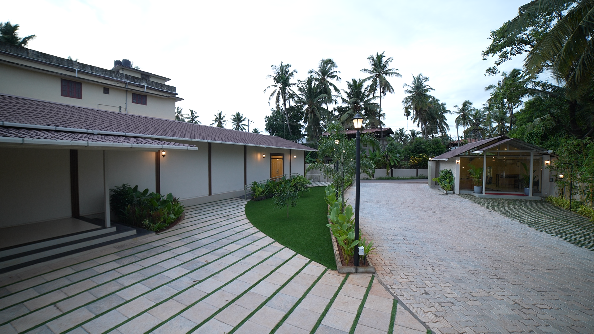 Kannur Gardens Driveway
