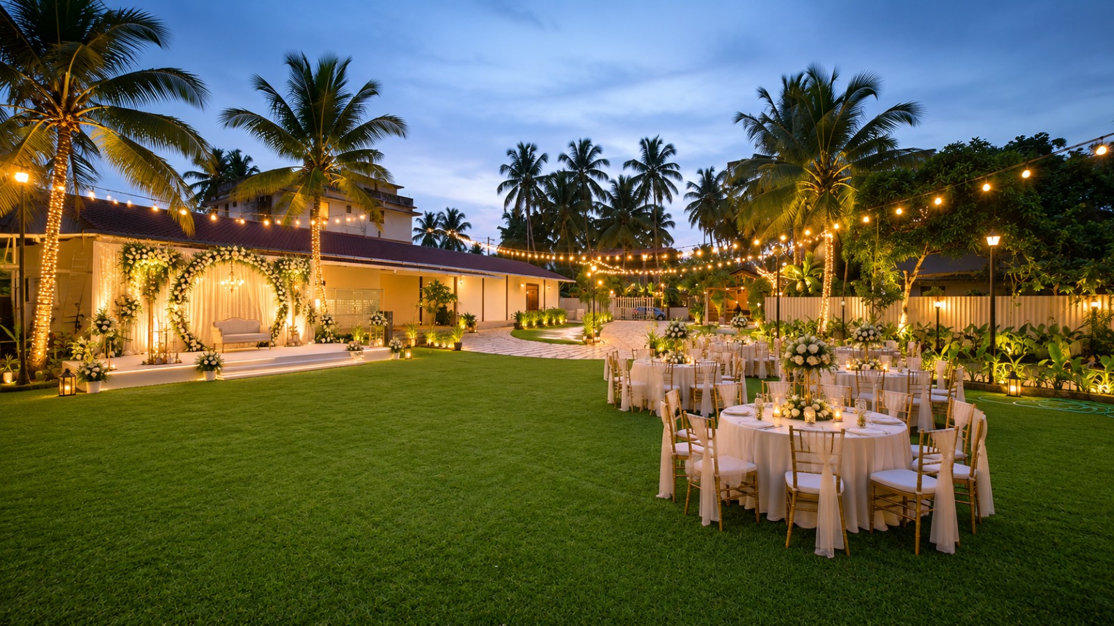 Kannur Gardens Night Lawn Event